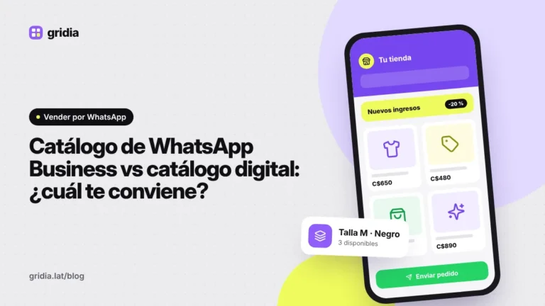 Catálogo de WhatsApp Business vs catálogo digital: ¿cuál te conviene?