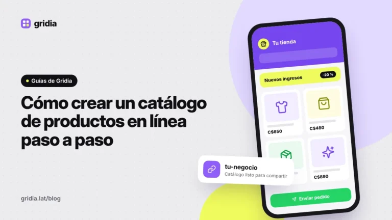 Cómo crear un catálogo de productos en línea paso a paso